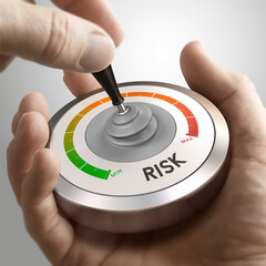Strategic Risk Management. Decision Making Concept.