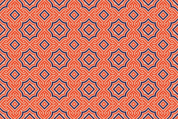 Geometric ethnic oriental ikat pattern traditional Design for background,fabric,wrapping,clothing,wallpaper,Batik,carpet,embroidery style.
