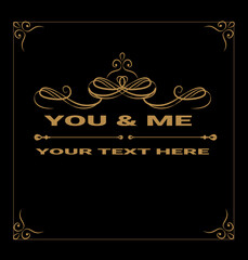 luxury gold template logo elegant