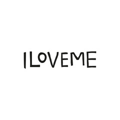 Hand written lettering for Anti Valentine's day.