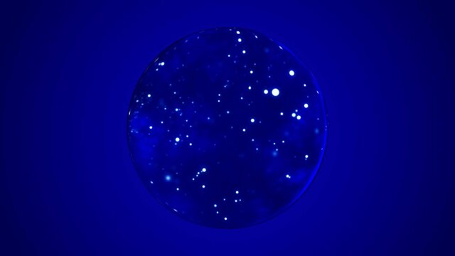 Abstract magic sphere