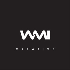 WMI Letter Initial Logo Design Template Vector Illustration
