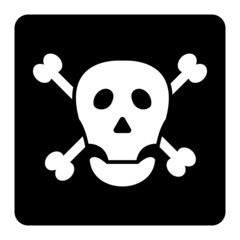 Vector Hazards Glyph Icon Design