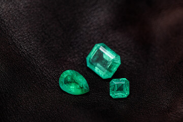 Emerald gemstones