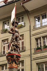 Berner Altstadtkleinod; Schützenbrunnen in der Marktgasse