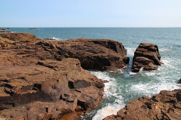 atlantic littoral in vendée (france) 