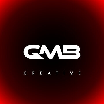 QMB Letter Initial Logo Design Template Vector Illustration
