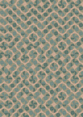 Abstract Geometric Pattern generative computational art illustration