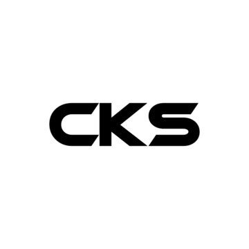 CKS letter logo design with white background in illustrator, vector logo modern alphabet font overlap style. calligraphy designs for logo, Poster, Invitation, etc.