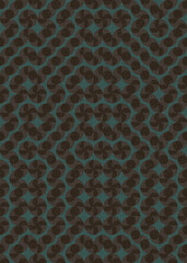 Obraz premium Abstract Geometric Pattern generative computational art illustration