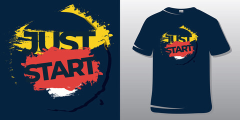 Motivational inspirational quote t-shirt design.