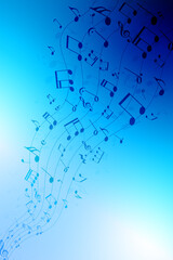 musical notes background 