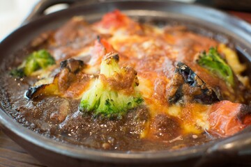 焼きカレーライス