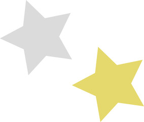 キラキラ　光　星　アイコン　シンプル　かわいい