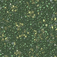 Seamless texture of crystal or metal colorful reflective raw ore gemstone