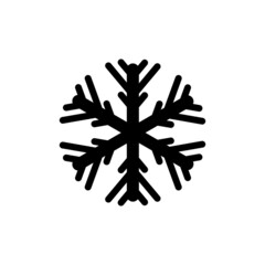 snowflake icon, snowflake for air conditioner control icon, snowflake symbol