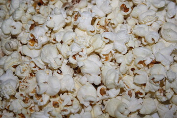 delicious homemade popcorn on a plate