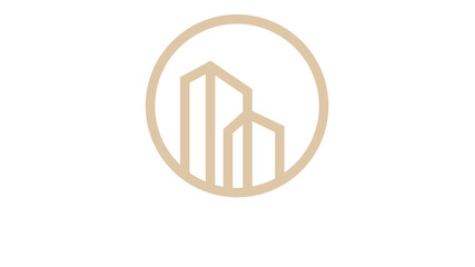 Construction company logo template