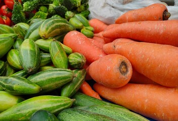 vegetables on market
