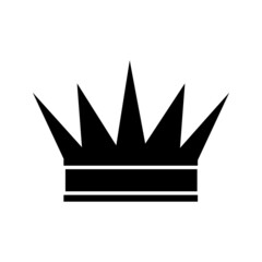Crown vector icon. King illustration sign. Queen symbol. monarchy mark.