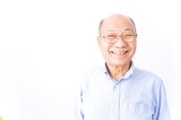 笑顔のおじいさん