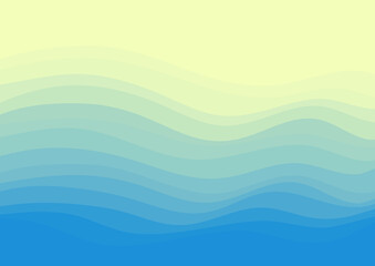 creative simple minimalist wave pattern colorful vector illustration for wallpaper, background, backdrop design, and design template	