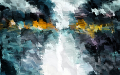 Naklejka premium Abstract Art Watercolor Painting Texture Background. Fine art color texture. Digital illustration Oil painting Color Splash background Page. watercolor background, fine art texture.