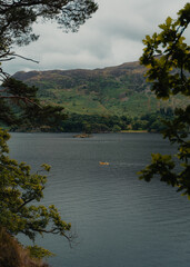 lake and trees in the lake district