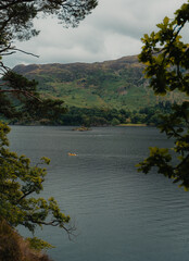 lake and mountains in the lake district