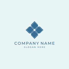 A beautiful logo for a women's business. Ideal for a beauty salon, clothing store, cosmetics, accessories or perfume.Brand mark for business. Vector image.