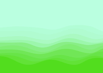 Obraz premium creative simple minimalist wave pattern colorful vector illustration for wallpaper, background, backdrop design, and design template 