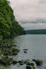 lake in the mountains