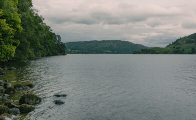 lake in the mountains