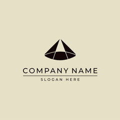 A logo for a jewelry store, store or IT company.Brand mark for business. Vector image.