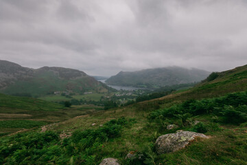 landscape in the mountains