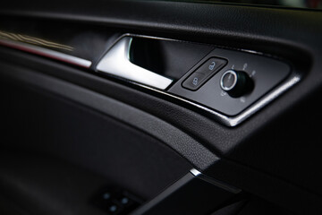 Obraz na płótnie Canvas Car door card with controls 