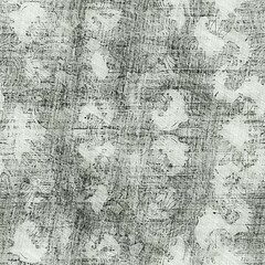 Fototapeta premium Seamless hand drawn pencil sketch pattern for surface print. High quality illustration. Ornate hand drawn look with lights and shadows and crosshatch texture. Ornate abstract design in perfect repeat.
