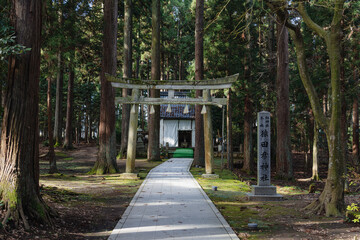 福井 劔神社 末社猿田彦神社