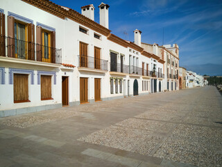  Paseo marítimo en paralelo a la playa de Altafulla. Tarragona