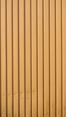 Puerta metálica amarilla 