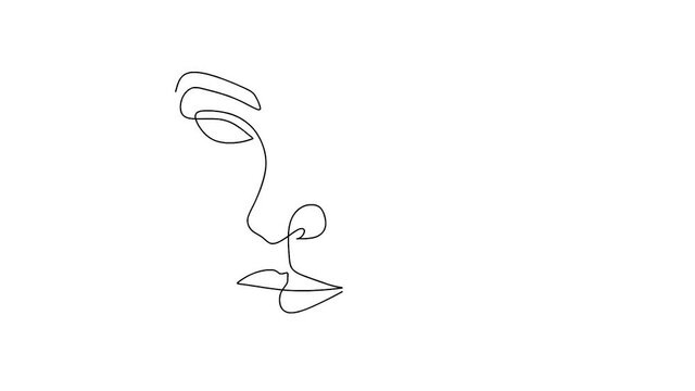 Woman body Line art. Beauty cosmetics minimal elegant logo
