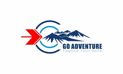 go adventure concept design sport logo