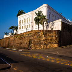 Palácio dos Leões - Centro Histórico de São Luis, MA. - obrazy, fototapety, plakaty