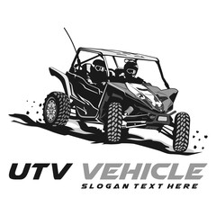 utv logo design icon vector  © THE LASTMINI