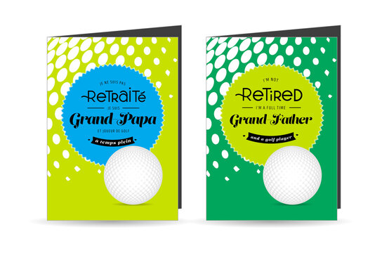 Retirement Golf Card
