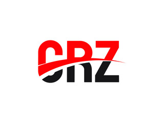 CRZ Letter Initial Logo Design Vector Illustration