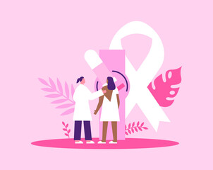 Breast cancer prevention concept mammogram