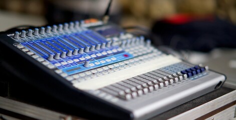 Console de mixage - matériel audio sonorisation