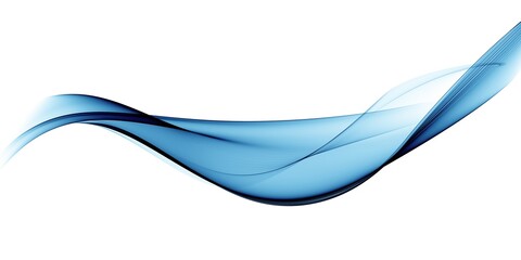 Color light blue abstract waves design
