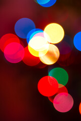 Blurred lights